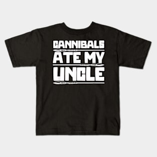 Cannibals Ate My Uncle Biden Saying Funny Kids T-Shirt